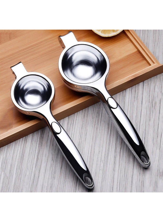 Manual Stainless Steel Lemon and Citrus Squeezer - Ergonomic and Durable Design 20 cm - Image 4